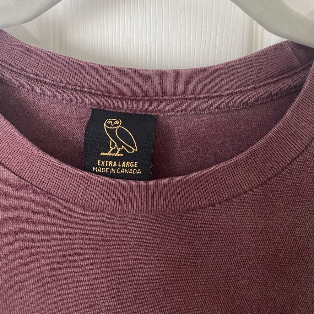 Long sleeve ovo t-shirt. Faded magenta also bought from stockx